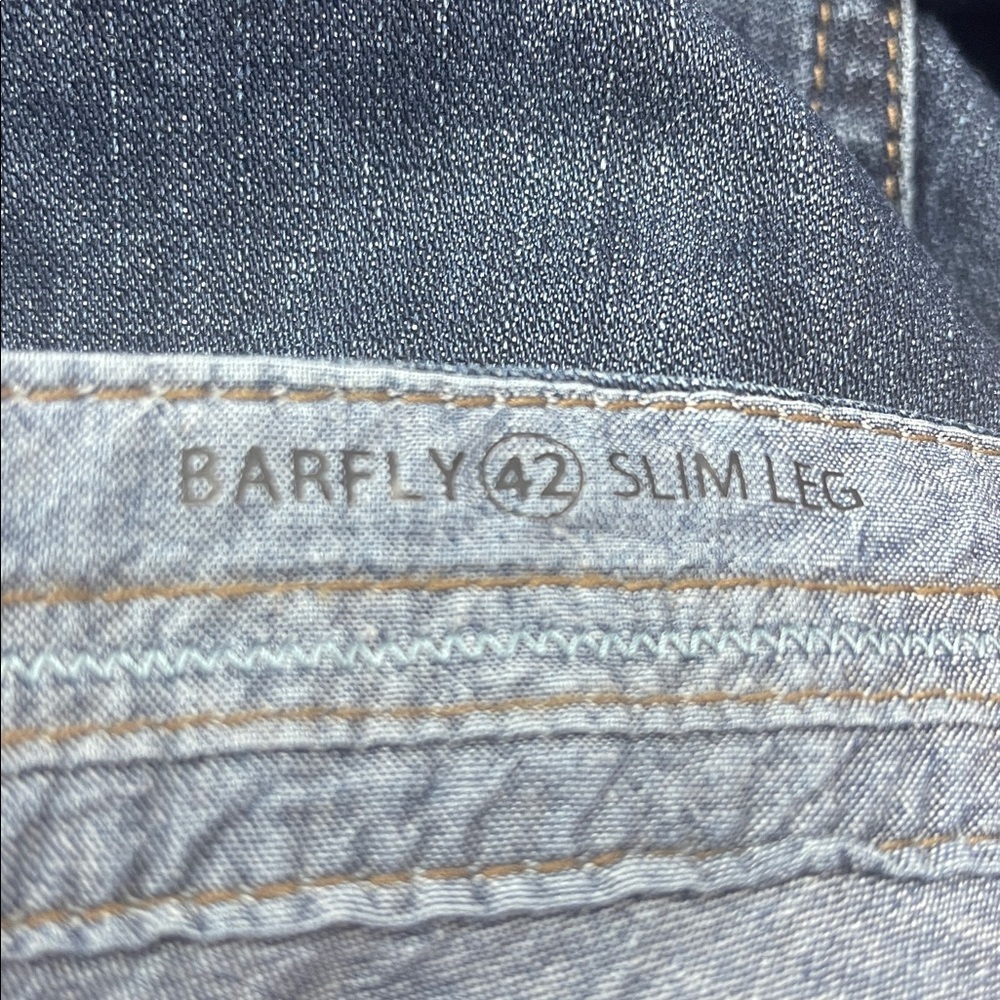 Stitches Barfly Slim Leg Jeans Blue - Picture 5 of 9